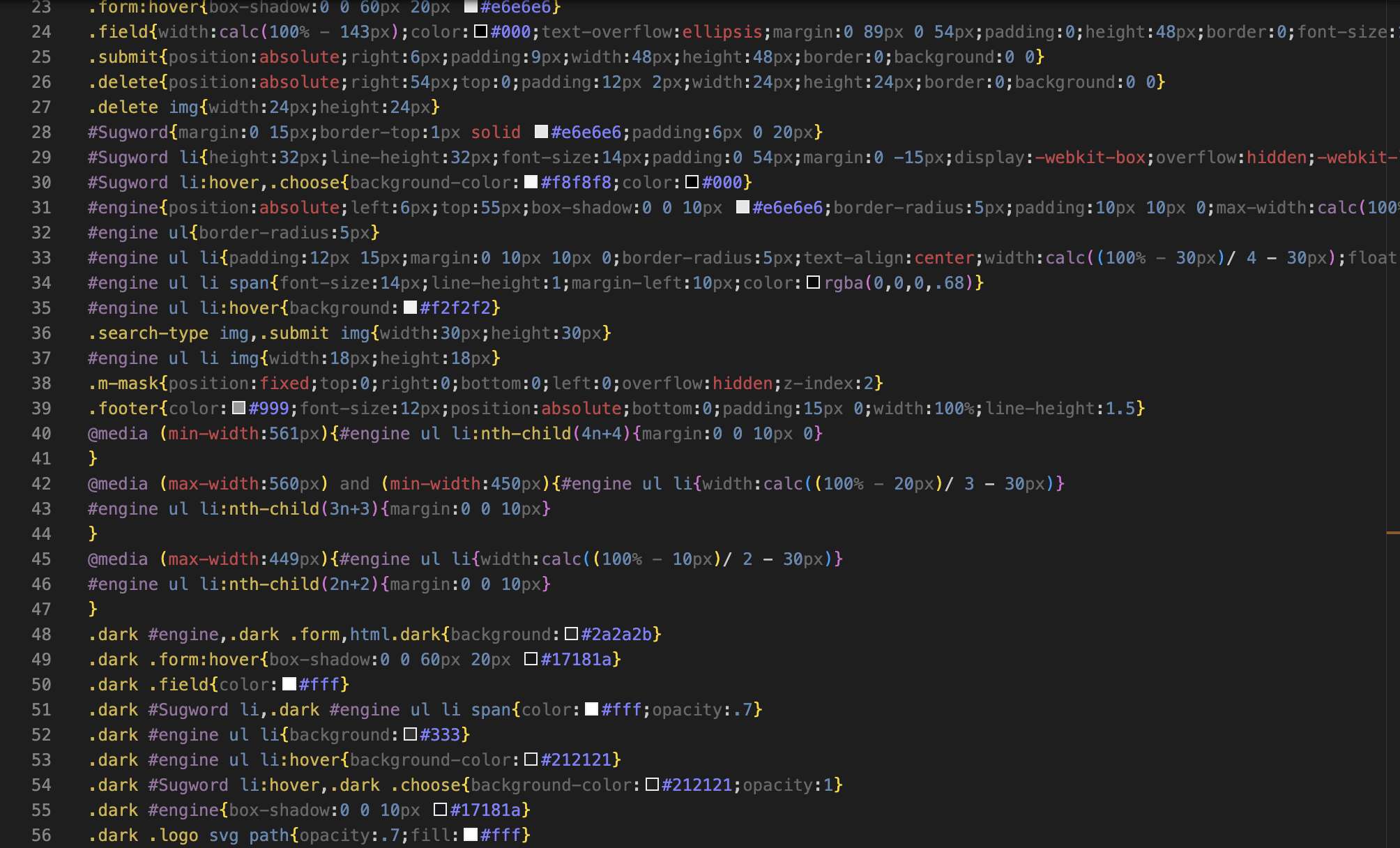 网站跟随系统浅/深色模式的方式